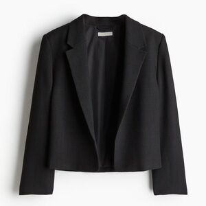 H&M Blazer Jacket in Black Size M